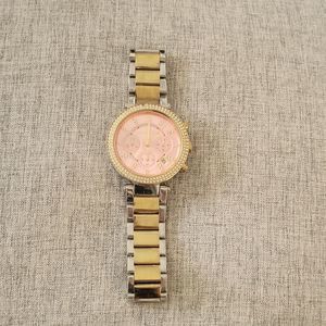 Michael Kors Parker gold-tone watch